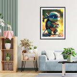 2 x Brand New TOSTOG 5D Diamond Painting for Adults, Anime Turtle Diamond Painting Kits Pictures, Diamond Painting DIY Diamond Painting Pictures Set 30x40cm for Wall Decor - RRP €40.8