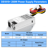 1 x RAW Customer Returns S-Union DPS-250AB-44B 250W power supply PSU compatible with Synology DS1815 DS1812 DS1513 DS1512 DS1010 RS814 RS815 DS2015xs DS1511 DS1813 DS1515 QNAP TS531 New power supply - RRP €99.99