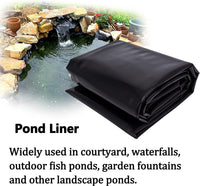 1 x RAW Customer Returns Poweka pond liner cut PVC 3M 4M, UV and weather resistant, swimming pond liner garden pond tarpaulin for fish ponds, waterfall and water garden - RRP €55.99