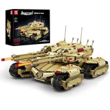 1 x RAW Customer Returns Mould King 20011 Technic Tank Model Building Blocks, 3296 Pieces Technology Construction Kit for Adults and Children, Remote Controlled Tank with Remote Control and App Dual Control - RRP €162.85