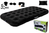 1 x RAW Customer Returns Icelus Twin Camping Air Mattress Single High Air Bed with Air Pump for 1 Person, 191 x 100 x 23 cm Inflatable Mattress Bed, Travel Bed, Sleeping Pad, Leak-proof Mattress, Inflatable Black  - RRP €30.23