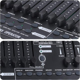 1 x RAW Customer Returns UKing DMX Controller, 384 channels DMX512 control panel, lighting control, wireless DMX console, DJ operator equipment for stage lamp, moving head, LED par spotlight, party, DJ disco, club - RRP €100.84