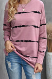 2 x Brand New FANGJIN Women s Modern Crew Neck Sweatshirt Pullover Long Sleeve Pink XXL - RRP €60.48