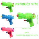 3 x Brand New TOPJOWGA Water Gun Children Squirt Gun Water Set, 8 Pieces Small Water Gun, Mini Water Guns Beach Water Gun Water Gun, Water Blaster Squirt Guns for Summer Parties - RRP €38.55