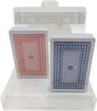 21 x RAW Customer Returns najayco Set of 2 packs of Red and Blue cards - Card Games - Playing Cards - Ideal for Poker and board games - RRP €146.58