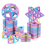 1 x RAW Customer Returns Magnetic building blocks toys, magnetic toy magnets for children, Christmas birthday magnetic building blocks gift from 3 4 5 6 7 years old boys girls - RRP €20.16