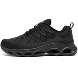 1 x RAW Customer Returns LARNMERN Safety Shoes Men Work Shoes Lightweight Anti-Smashing Comfortable Cushioning Breathable Fashion Steel Toe Work Sneakers Black, 41.5 EU  - RRP €50.99