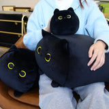 1 x RAW Customer Returns Desdfcer Black Cat Plush Toy, 41CM Black Cat Cuddly Toy Stuffed Animal Pillow Toy, Soft Plush Cat Stuffed Toy Doll Gift for Children - RRP €26.2