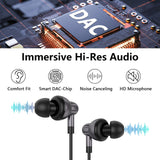 1 x RAW Customer Returns USB C Headphones for iPhone 15 Pro Samsung Galaxy A55 A35 S24 S23 S21 FE S22 A34 A54 A53 Headphones Type C with Microphone HiFi Stereo USB C In-Ear Headphones for Xiaomi 14 13 12T Pro Pixel 8 OnePlus 12 11 - RRP €21.6