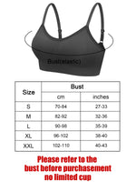 1 x RAW Customer Returns Geyoga Pack of 4 V Wireless Sports Bra XX-Large, Black, Dark Grey, Dark Red, Blue  - RRP €30.99