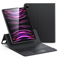 1 x RAW Customer Returns ESR iPad Keyboard Case for iPad Pro 12.9 inch 6th 5th 4th 3rd Generation , Fully Adjustable Stand, Magnetic Detachable Case, Fully Adjustable Stand in Portrait and Landscape Mode, Black - RRP €110.92