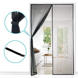 1 x RAW Customer Returns Apalus fly screen door, magnetic insect protection 150x220cm, the magnetic curtain is ideal for the balcony door, cellar door and patio door, easy adhesive installation without drilling, cannot be shortened - RRP €27.47