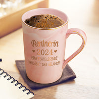 1 x RAW Customer Returns Joymaking Coffee Mug 2024 Retirement Gift for Women, Boss - Retiree 2024 a real legend leaves the premises - Retirement Gift for Colleague, Wife, Mom, Sister, Girlfriend - RRP €19.15