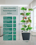 1 x RAW Customer Returns Hydroponic Tower, 30 Hole Hydroponic System, A Great Gift for Garden Lovers, Hydroponic Tower for Herbs, Fruits and Vegetables, Hydroponic Tower with Hydration Pump Adapter, - RRP €119.99