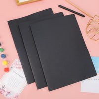 1 x RAW Customer Returns Yarotm Notebook A4 Squared - 3 Pack 100gsm Writing Pad Booklet Squared 5mm - 40 Sheets Grid Notebooks Notepad Kraft Softcover Journal - 210x297mm Notebook DIN A4 for School - RRP €17.7