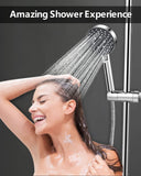 1 x RAW Customer Returns Magichome water-saving shower head with 2M hose, with 5 jet types, turbo-charged design, high pressure, hand shower shower head for bathing - RRP €19.99