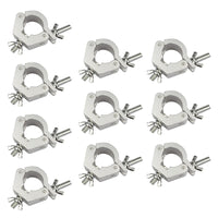 1 x RAW Customer Returns 10 Pcs Hook Half Conical Coupler Fit 28-30mm Tube Diameter Aluminum Alloy Hook Truss Stage Light Clamp Truss Receiver Truss Accessories for Par Stage Lighting Moving Head Light Lamp - RRP €52.43