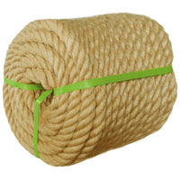 1 x RAW Customer Returns Jalunth jute rope hemp rope natural jute cord thick sisal rope jute rope sisal rope ropes cord cord hemp cord for scratching post garden tug of war ship rope photo wall DIY 6 10 14 20 26 30 32 39 51mm 15 30m - RRP €50.41