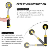 1 x RAW Customer Returns HOOMYA 750 Metal Detector Underwater, 30m Targeting Handheld Pinpointer Pulse Induction PI Treasure Hunter, Automatic Tuning, Fully Waterproof with Sealed Design, Vibration and LED Light Indicator - RRP €99.17