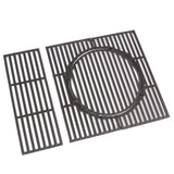 1 x RAW Customer Returns GFTIME cast iron grill grate 41.5 x 59cm for Enders Chicago 3, Switch Grid grate-in-grate system for Enders Chicago 3, grill grate spare parts - RRP €53.44