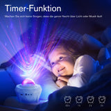 1 x RAW Customer Returns LED starry sky projector, night light galaxy star light projector with Bluetooth and remote control, star light with timer remote Bluetooth speaker for children, adults, birthday gifts - RRP €20.16