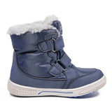 9 x RAW Customer Returns TZJS Children s Boots Boys Girls Winter Boots Warm Lined Snow Boots Cotton Boots Non-Slip Winter Shoes with Wool Lined Waterproof Non-Slip Winter Sole Blue, 29  - RRP €312.12