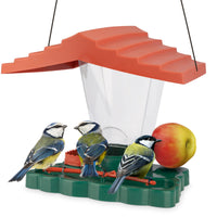 1 x RAW Customer Returns WILDLIFE FRIEND I 3 in 1 hanging bird house - bird feeder, bird feeder including suet ball holder and bird bath for wild birds - RRP €16.99