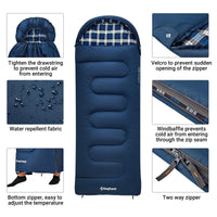 1 x RAW Customer Returns KingCamp Children s Sleeping Bag Flannel Warm Soft Children s Sleeping Bag, Ultralight Winter Sleeping Bag, Children s Sleeping Bag, Sleeping Bag, Blanket for Outdoor Camping Travel - RRP €39.95