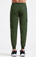 1 x RAW Customer Returns Libin Men s Trekking Pants Lightweight Cargo Jogging Pants Quick Drying Summer Hiking Technical Running Athletic Travel Golf Sports Casual Trousers, Green M - RRP €32.98