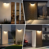 1 x RAW Customer Returns Viugreum 2 Pack Solar Outdoor Lamp With Motion Sensor 3 Models Warm White Outdoor Lamp IP65 Waterproof Wall Light Outdoor Wall Light With Memory Function For Garden Hallway Stairwell - RRP €28.98