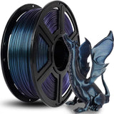 1 x RAW Customer Returns FLASHFORGE 3D printer filament Chameleon PLA color changing filament 1.75mm, changes color with light and angles, 1KG spool 2.2lbs , dimensional accuracy - 0.02mm Burnt Titanium  - RRP €24.78