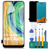 1 x RAW Customer Returns For Samsung Galaxy A40 4G LCD Screen for Samsung A40 4G Screen Replacement A405 LCD Display SM-A405F Touch Digitizer Assembly SM-A405FN,SM-A405FM,SM-A405S Repair Parts Kits Not Original  - RRP €38.26