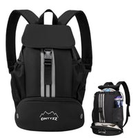 1 x RAW Customer Returns ONTYZZ Football Bag Waterproof Sports Backpack with Shoe Holder Dry-Wet Separation Multifunctional Backpack for Volleyball Basketball Gym Bag Swimming Bag - RRP €26.99