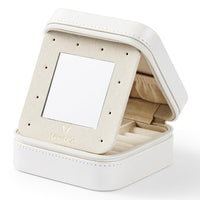 1 x RAW Customer Returns Vee In. Jewelry Tray, Women s Jewelry Box, Stackable Jewelry Holder, Jewelry Organizer Earrings, Gift Idea White  - RRP €22.8