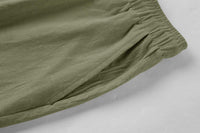 1 x RAW Customer Returns Gemijacka Men s Linen Shorts, 2 Pocket Shorts, Bermuda Summer White L - RRP €24.18