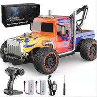 1 x RAW Customer Returns Cream Kids Remote Control Car, 2.4GHz 1 16 Proportional 4WD 40km h Hobby RC Car Offroad Monster RC Truck, Waterproof RC Truggy RTR Off-Road Toy Red  - RRP €50.57