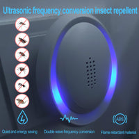 1 x RAW Customer Returns Ultrasonic Pest Control 4 Pack, Mouse Repellent Ultrasonic Electric Insect Mice Repellent, Mousetrap Efficient Defense Against Rats, Mosquitoes, Mice, Cockroaches - RRP €28.99