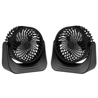 15 x Brand New duoleey Small Fan, Table Fan USB Rechargeable, 3 Speeds 360 Rotation Mini Fan for Office, Bedroom, Outdoor - RRP €360.0