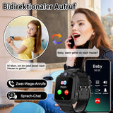 1 x RAW Customer Returns clleylise children s smartwatch, smartwatch children with GPS and telephone, smart watch children, smartwatch outdoor, smartwatch kids, children s telephone watch, watch children s smartwatch GPS-black  - RRP €24.19