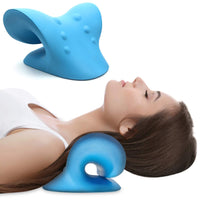 1 x RAW Customer Returns Anzorhal Neck Pillow Traction Equipment Cervical Traction Pillow Chiropractic Pillow for Neck Stretching, Neck and Shoulder Pain Relief, Cervical Spine Alignment - RRP €26.54