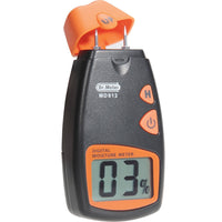 1 x RAW Customer Returns Moisture meter, Dr.meter moisture meter plants, portable, 2 pins, HD DIGITAL LCD display with 2 spare pins and a 9V battery two included Measuring range 5 -40 , accuracy -1  - RRP €16.99