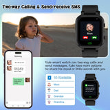 1 x RAW Customer Returns Ruopoem Smartwatch Kids with SIM Card, Children s Watch Phone with Call Function SMS 25 Games SOS Camera Music Alarm Clock Pedometer HD Touchscreen, Children s Smartwatch Gifts for Girls Boys - RRP €45.99