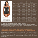 1 x RAW Customer Returns SZIVYSHI Women s Sweetheart Lace Overbust Corset Plastic Boned Bustier Top Pink 1 46 - RRP €28.62