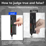 1 x RAW Customer Returns Diamond Test Pen, High Accuracy Electronic Jewelry Diamond Tester Professional Diamond Detector with 2x30x Magnification Mini LED Foldable Magnification - RRP €25.2