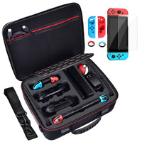 1 x RAW Customer Returns Diocall Case Compatible with Nintendo Switch Switch OLED, Hard Protective Case for Switch Consoles, Pro Controller, Accessories - RRP €50.41