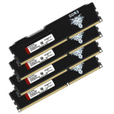 1 x RAW Customer Returns DDR3 32GB Kit 8GBx4 Desktop RAM 1866MHz PC3-14900 UDIMM Non-ECC Unbuffered 1.5V 2Rx8 Dual Rank 240 Pin CL13 PC Computer Memory Upgrade Module Memory Kit Black  - RRP €55.82