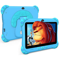 1 x RAW Customer Returns Ascrecem children s tablet 7 inch Android tablet for children with WiFi dual camera Bluetooth, parental controls, quad core, 2GB 32GB ROM, toddler children s tablet from 3-14 years for girls boys Youtube Google Play - RRP €59.99