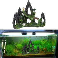 1 x RAW Customer Returns POPETPOP Aquarium Decoration Cave Resin Rockery Landscape Decoration Stone Mountain Aquarium Accessories - RRP €26.79