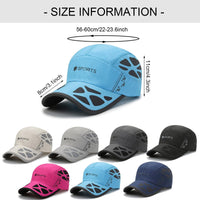 1 x Brand New FEOYA Men s Breathable Cap Women s Mesh Sports Caps UV Protection Baseball Cap Sun Hat C4 - RRP €27.6