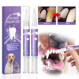 1 x Brand New Pet Oral Repair Gel Eliminate Bad Breath Pet Teeth Cleaning Pen Pet Teeth Breath Freshener Gel Oral Care - RRP €22.8